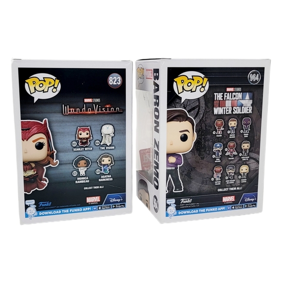 Wanda Vision Scarlet Witch Falcon Winter Soldier Baron Zemo Funko Marvel Corps - Picture 4 of 13